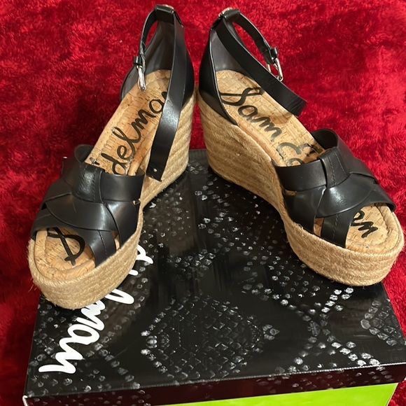 Sam Edelman Black Espadrilles - Picture 3 of 6